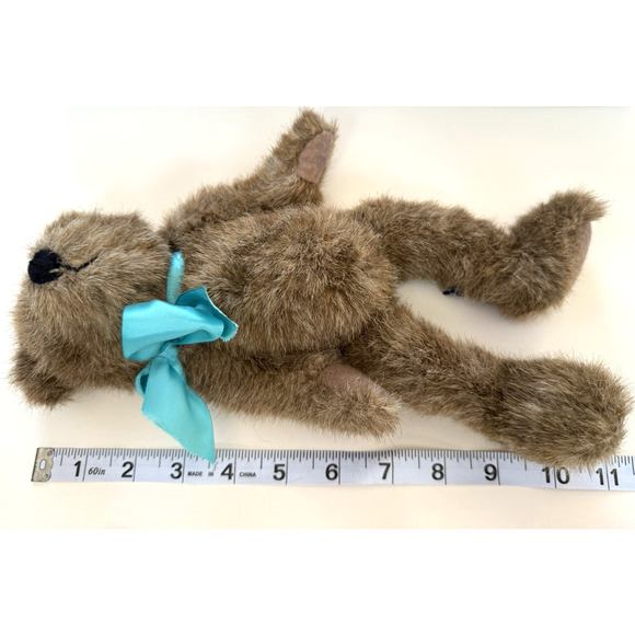 Vintage The Boyds Collection 1985-95 JB Bean Series Jointed Teddy Bear Brown - Picture 8 of 9